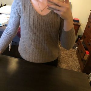 brown/tan sweater, super cozy :)